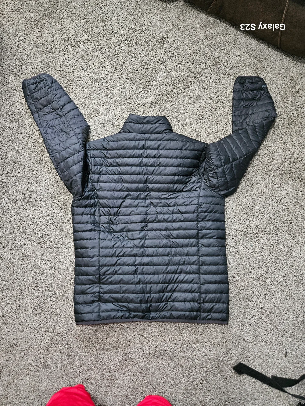 Eddie Bauer Black Quilted Packable Puffer Jacket